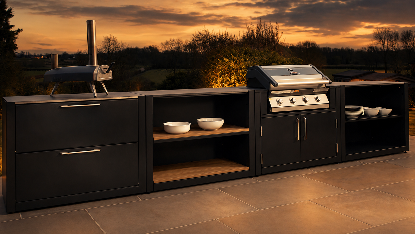 Pre-designed Outdoor Kitchen
