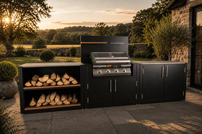 Island Grill & Storage Combo Outdoor Kitchen