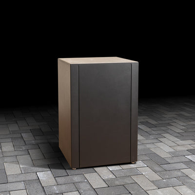 Outdoor High Base Unit with a ceramic tile worktop finish, designed for modular outdoor kitchens.